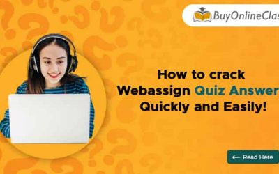 How To Crack Webassign Quiz Answers Quickly And Easily!