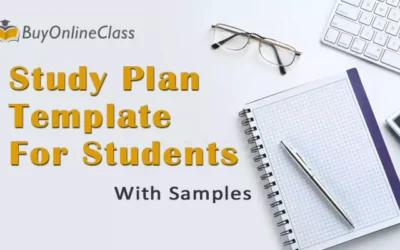 Study Plan Template For Students – With Samples