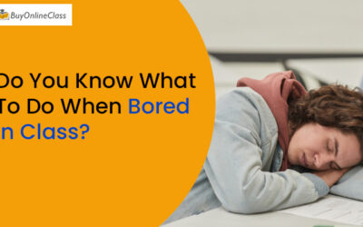 Do You Know What To Do When Bored In Class?