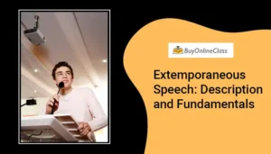 Extemporaneous Speech: Description and Fundamentals