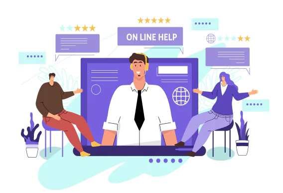 Doodle shows our experts can take various online English exams on your behalf