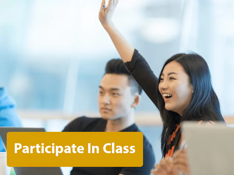 Participate In Class