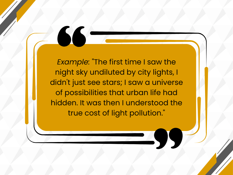 How do I start a good introduction with a Short Anecdote?