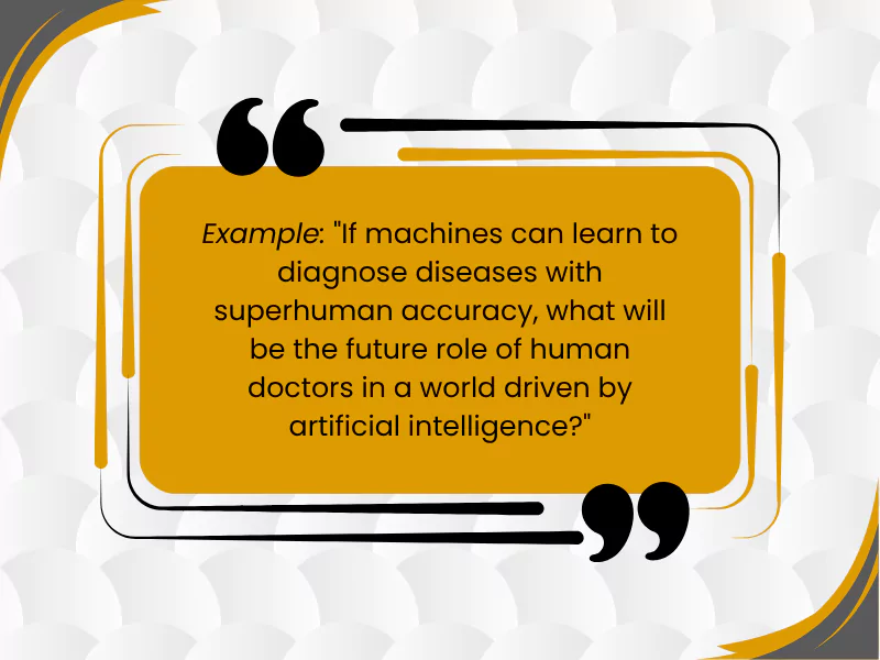 What is a good sentence to start an introduction with a Thought-Provoking Question?