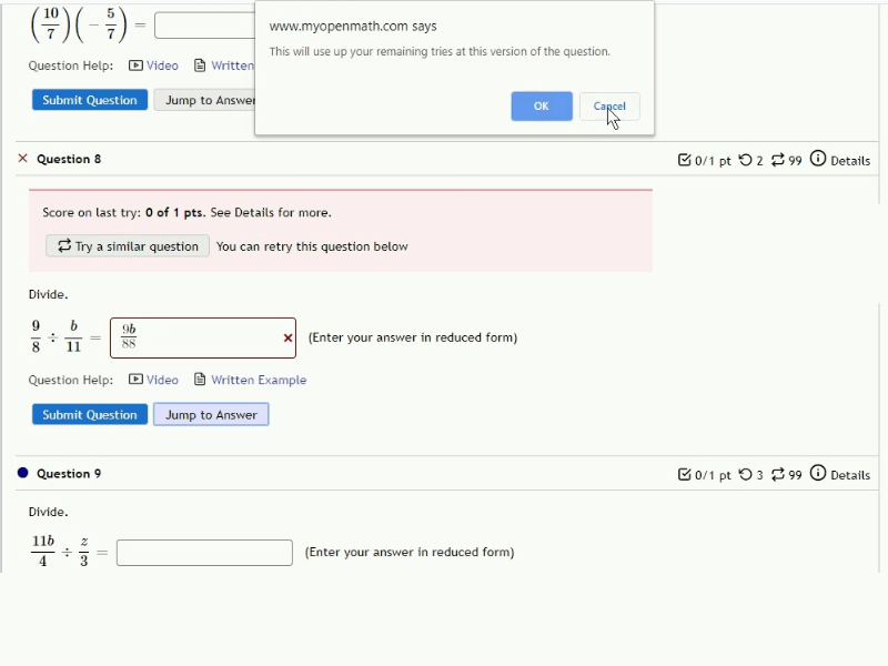 How to Find Answers in MyOpenMath<br />
