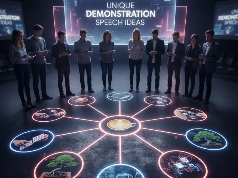 Various Types of Unique Demonstration Speech Ideas for Public Speaking!