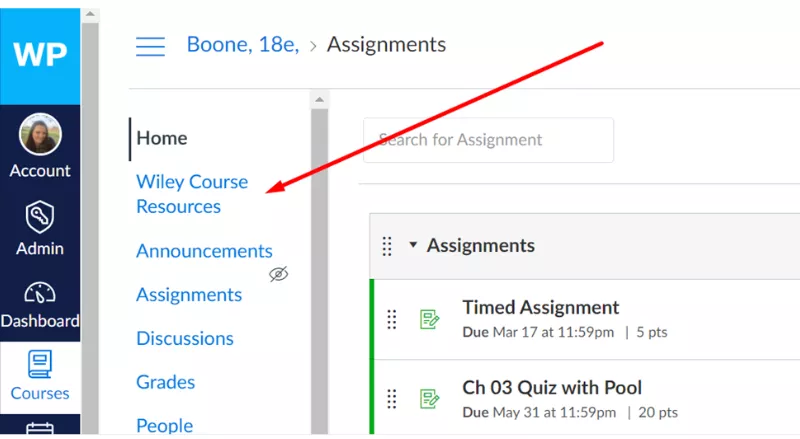 Access Your Course Content