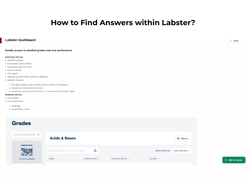 How to Find Answers within Labster
