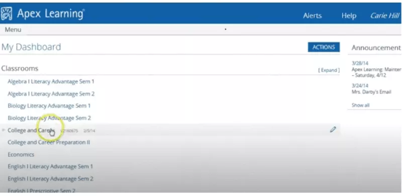 What Are the Apex Learning Subjects We Support?